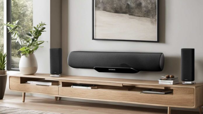 comment demarrer une barre de son sonos